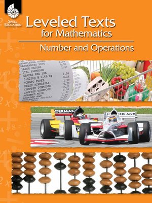 cover image of Leveled Texts for Mathematics: Number and Operations
